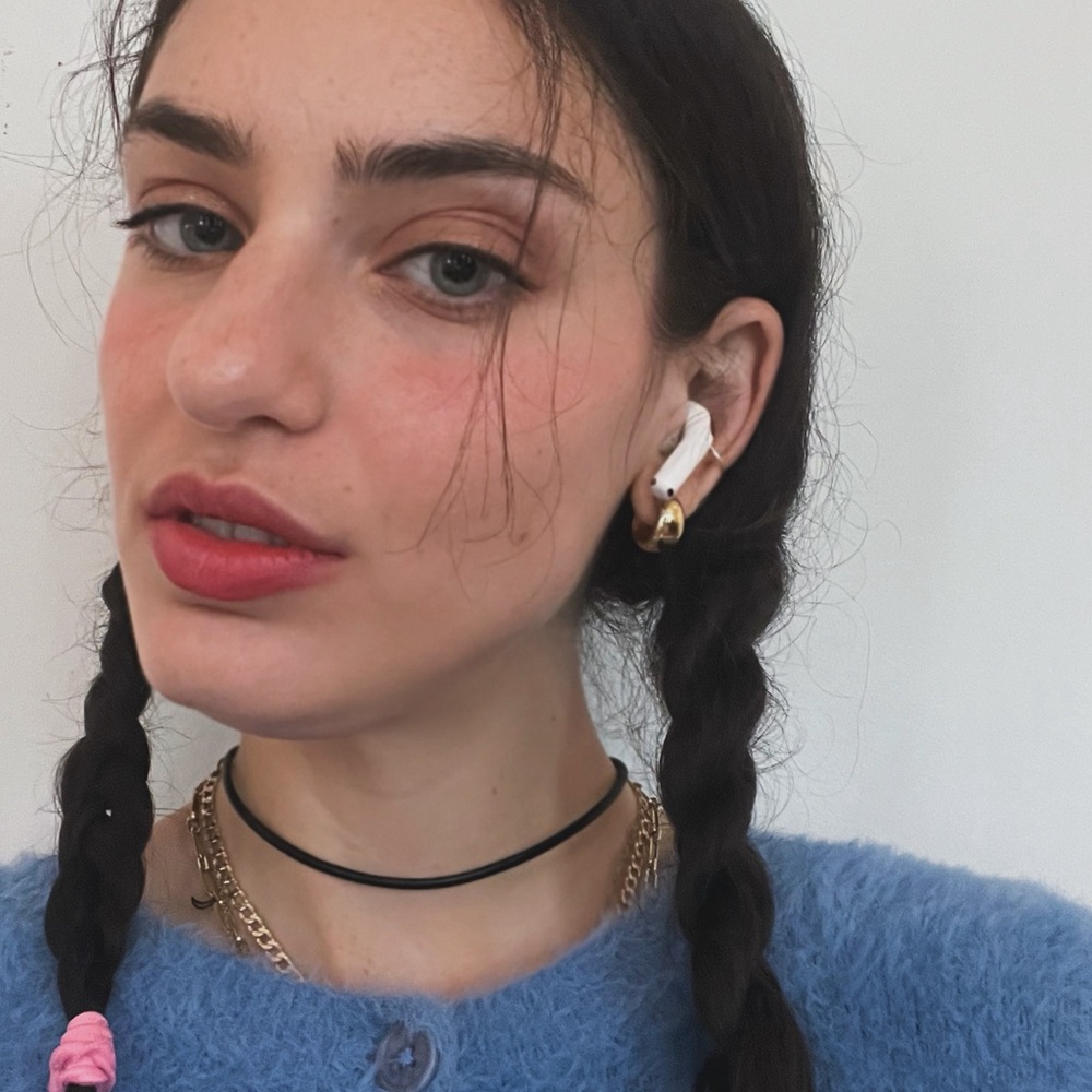 ASJUSTABLE triangle🔻 mini pendant CHOKER 🕷️